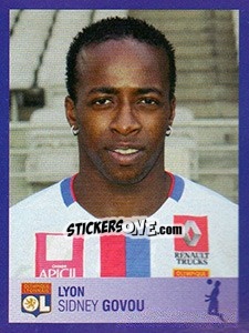 Sticker Sidney Govou - FOOT 2005-2006 n. 184 - Panini