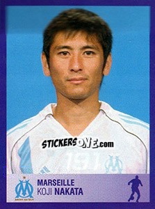 Sticker Koji Nakata - FOOT 2005-2006 - Panini