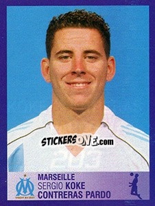 Sticker Sergio Koke Contreras Pardo - FOOT 2005-2006 n. 203 - Panini