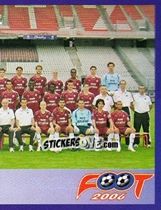 Sticker Equipe - FOOT 2005-2006 - Panini