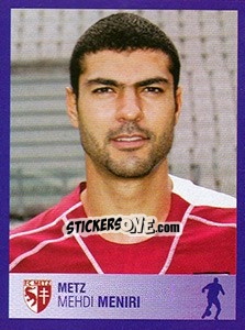 Sticker Mehdi Meniri - FOOT 2005-2006 n. 212 - Panini