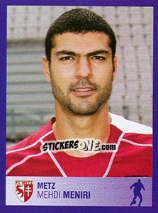 Cromo Mehdi Meniri - FOOT 2005-2006 - Panini