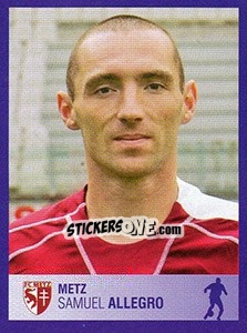 Figurina Samuel Allegro - FOOT 2005-2006 n. 215 - Panini