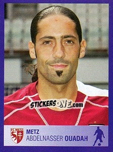 Cromo Abdelnasser Ouadah - FOOT 2005-2006 - Panini