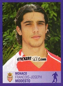 Sticker François-Joseph Modesto - FOOT 2005-2006 n. 238 - Panini