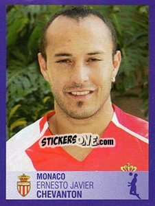 Sticker Ernesto Javier Chevanton - FOOT 2005-2006 n. 249 - Panini