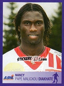 Sticker Pape Malickou Diakhate - FOOT 2005-2006 n. 258 - Panini