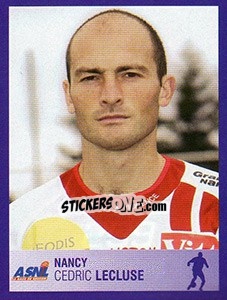 Sticker Cédric Lecluse - FOOT 2005-2006 - Panini