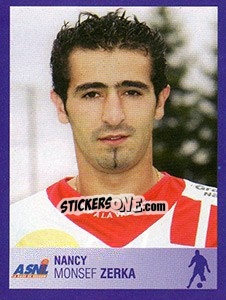 Sticker Monsef Zerka - FOOT 2005-2006 - Panini