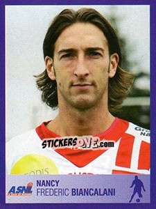 Sticker Frédéric Biancalani - FOOT 2005-2006 n. 263 - Panini
