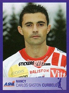 Sticker Carlos Gaston Curbelo - FOOT 2005-2006 n. 272 - Panini