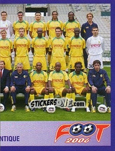 Sticker Equipe - FOOT 2005-2006 n. 275 - Panini