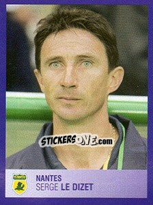 Sticker Serge Le Dizet - FOOT 2005-2006 - Panini