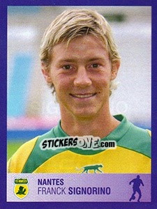 Sticker Franck Signorino - FOOT 2005-2006 n. 281 - Panini