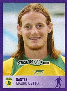 Sticker Mauro Cetto - FOOT 2005-2006 n. 282 - Panini