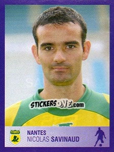 Sticker Nicolas Savinaud - FOOT 2005-2006 n. 283 - Panini