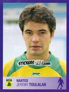 Figurina Jérémy Toulalan - FOOT 2005-2006 - Panini