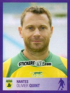 Figurina Olivier Quint - FOOT 2005-2006 n. 286 - Panini