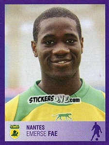 Figurina Emerse Fae - FOOT 2005-2006 n. 288 - Panini