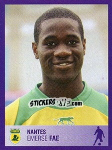 Cromo Emerse Fae - FOOT 2005-2006 - Panini