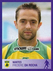 Sticker Frédéric Da Rocha - FOOT 2005-2006 n. 289 - Panini