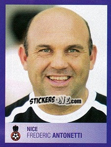Sticker Frédéric Antonetti - FOOT 2005-2006 n. 298 - Panini