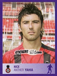 Sticker Anther Yahia - FOOT 2005-2006 n. 306 - Panini