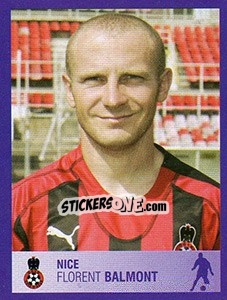 Figurina Florent Balmont - FOOT 2005-2006 - Panini