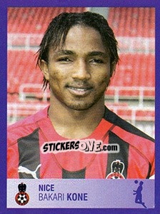 Sticker Bakari Kone - FOOT 2005-2006 n. 316 - Panini