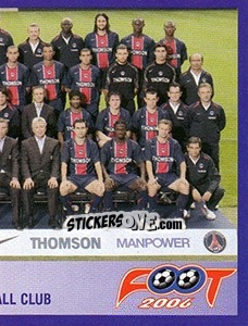 Sticker Equipe - FOOT 2005-2006 - Panini