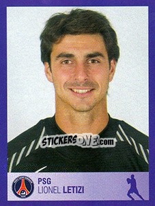 Sticker Lionel Letizi - FOOT 2005-2006 n. 321 - Panini