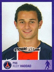 Cromo Rudy Haddad - FOOT 2005-2006 - Panini