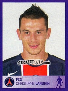 Sticker Christophe Landrin - FOOT 2005-2006 n. 331 - Panini