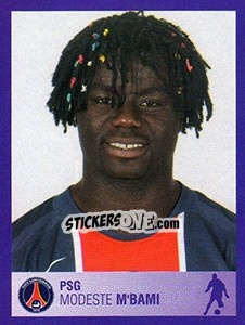 Cromo Modeste M'Bami - FOOT 2005-2006 n. 332 - Panini