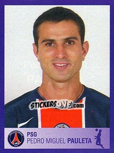 Sticker Pedro Miguel Pauleta - FOOT 2005-2006 n. 335 - Panini