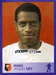 Sticker Jacques Faty - FOOT 2005-2006 - Panini