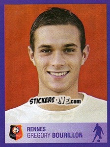 Figurina Grégory Bourillon - FOOT 2005-2006 - Panini