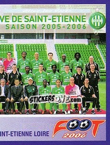 Sticker Equipe - FOOT 2005-2006 - Panini