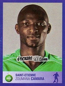 Cromo Zoumana Camara - FOOT 2005-2006 - Panini