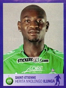 Figurina Hérita N'Kolongo Ilunga - FOOT 2005-2006 n. 371 - Panini