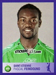 Sticker Pascal Feindouno - FOOT 2005-2006 n. 377 - Panini