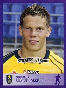 Sticker Maxime Josse - FOOT 2005-2006 n. 389 - Panini
