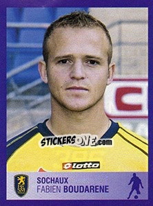 Sticker Fabien Boudarene - FOOT 2005-2006 n. 396 - Panini