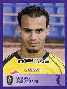 Sticker Jaouad Zairi - FOOT 2005-2006 - Panini