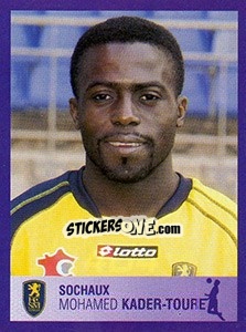 Sticker Mohamed Kader-Toure - FOOT 2005-2006 n. 404 - Panini