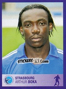 Sticker Arthur Boka - FOOT 2005-2006 - Panini