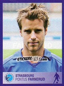 Cromo Pontus Farnerud - FOOT 2005-2006 - Panini