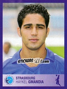 Cromo Haykel Guemamdia - FOOT 2005-2006 - Panini