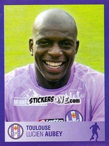 Figurina Lucian Aubey - FOOT 2005-2006 n. 433 - Panini