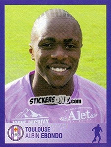 Sticker Albin Ebondo - FOOT 2005-2006 n. 434 - Panini